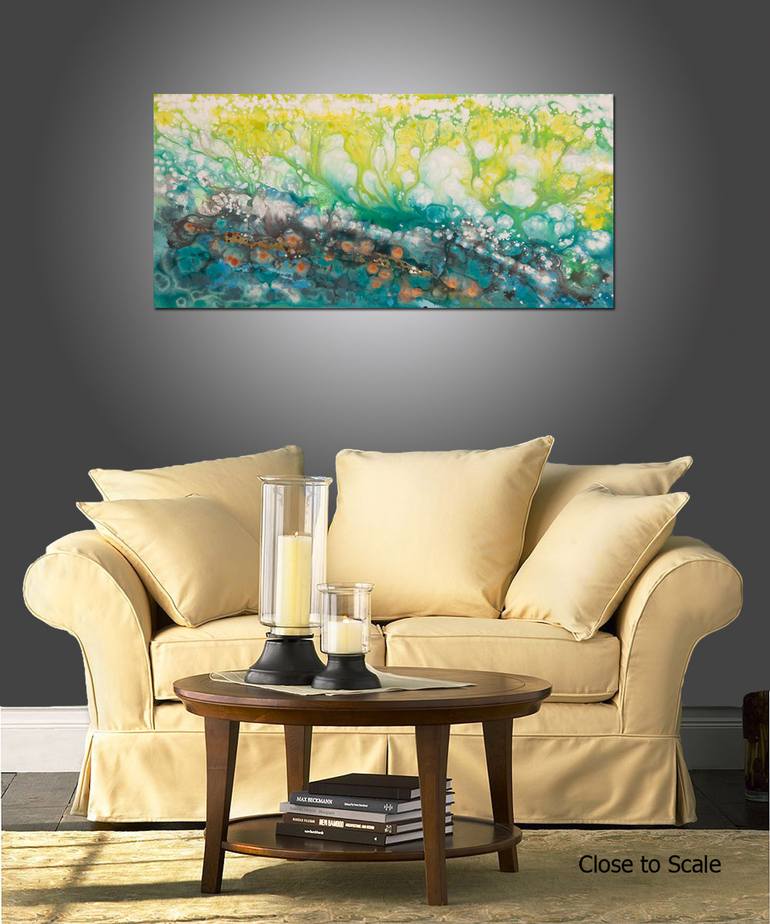 Original Abstract Painting by Hilary Winfield