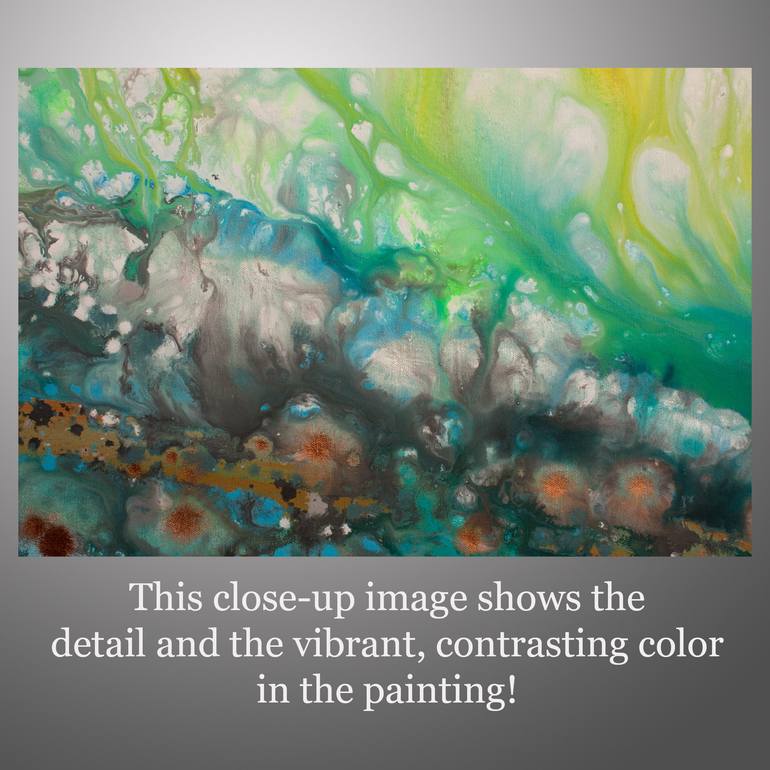 Original Abstract Painting by Hilary Winfield