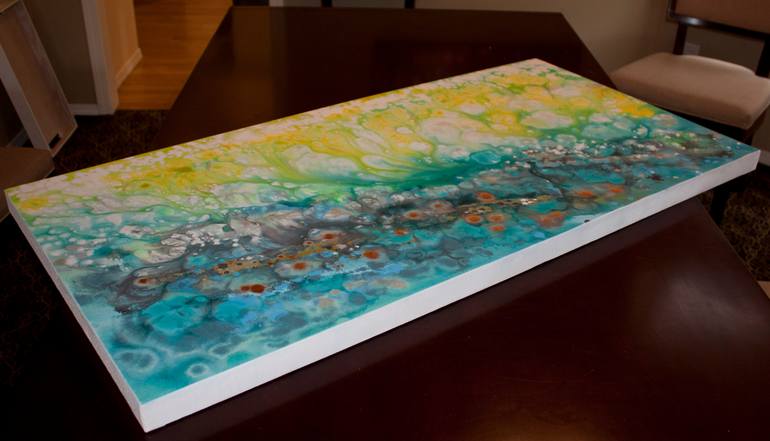 Original Abstract Painting by Hilary Winfield