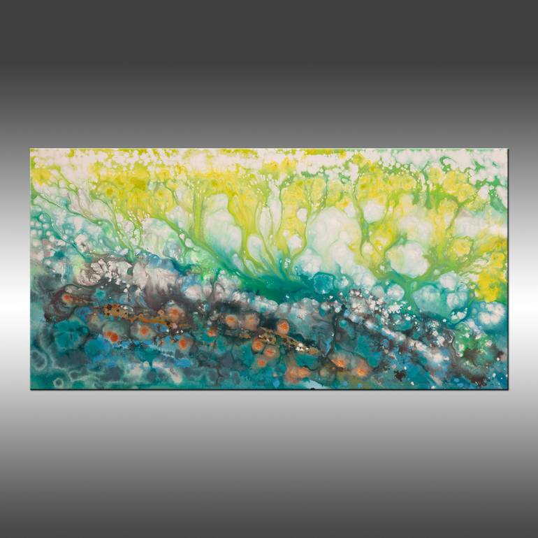 Original Abstract Painting by Hilary Winfield