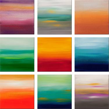 Original Abstract Paintings by Hilary Winfield