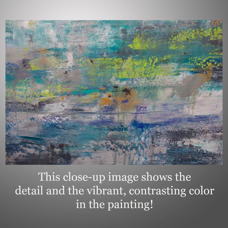 Original Abstract Painting by Hilary Winfield