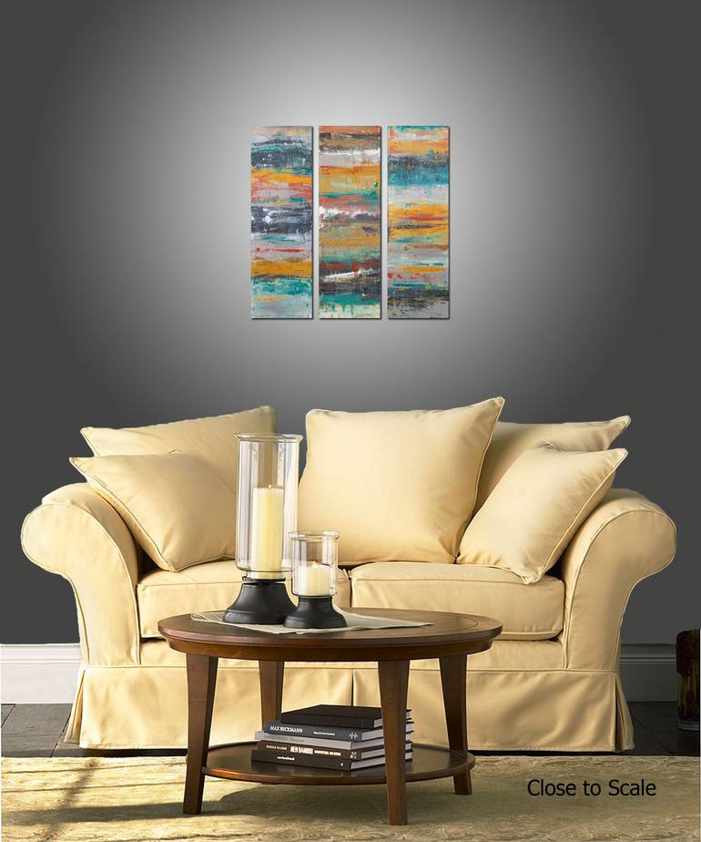 Original Abstract Painting by Hilary Winfield