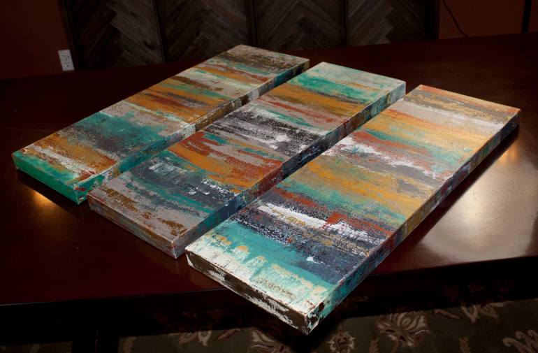 Original Abstract Painting by Hilary Winfield