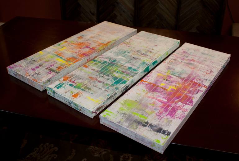 Original Abstract Painting by Hilary Winfield