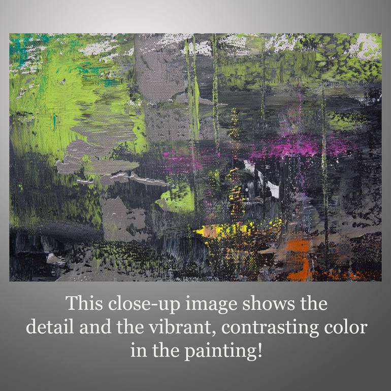 Original Abstract Painting by Hilary Winfield