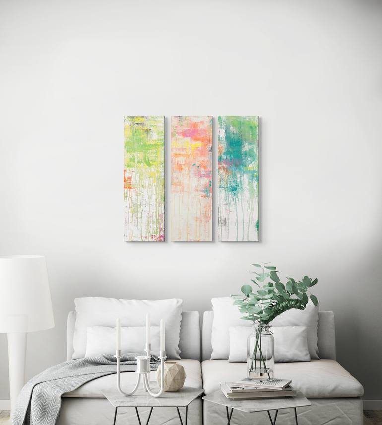 Original Conceptual Abstract Painting by Hilary Winfield