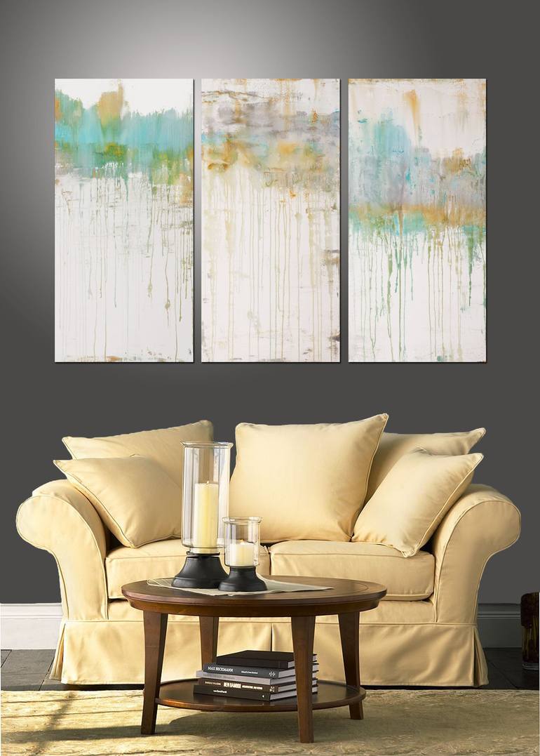 Original Abstract Expressionism Abstract Painting by Hilary Winfield