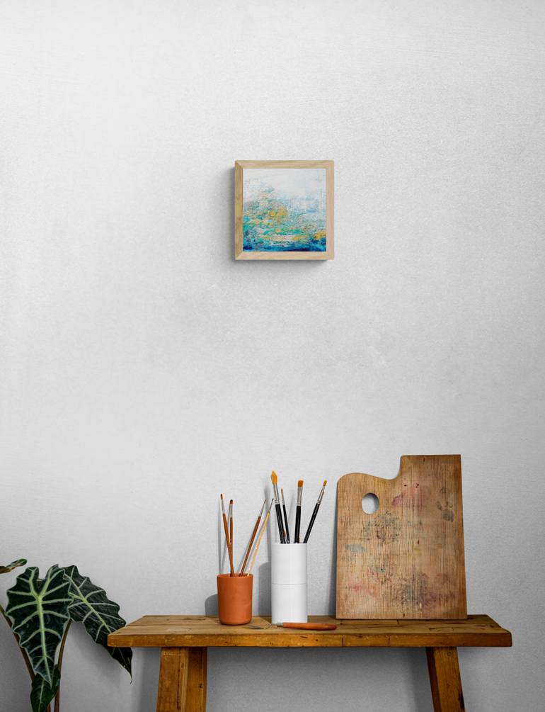 Original Abstract Painting by Hilary Winfield