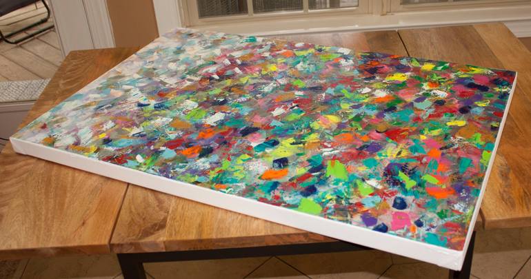 Original Abstract Painting by Hilary Winfield
