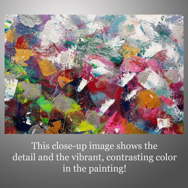 Original Abstract Painting by Hilary Winfield