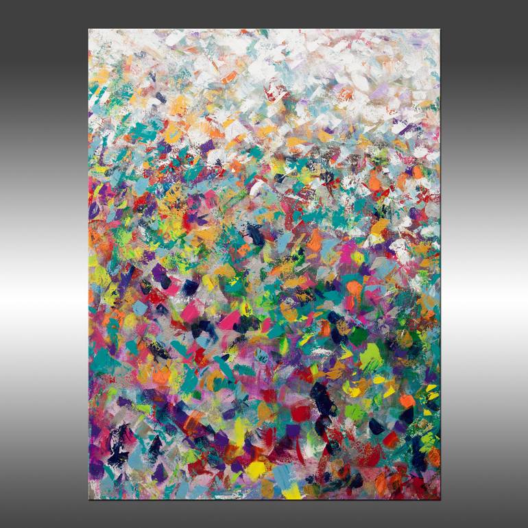 Original Abstract Painting by Hilary Winfield