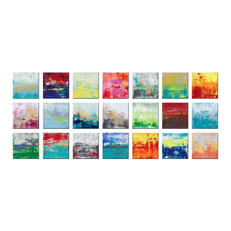 Original Abstract Painting by Hilary Winfield