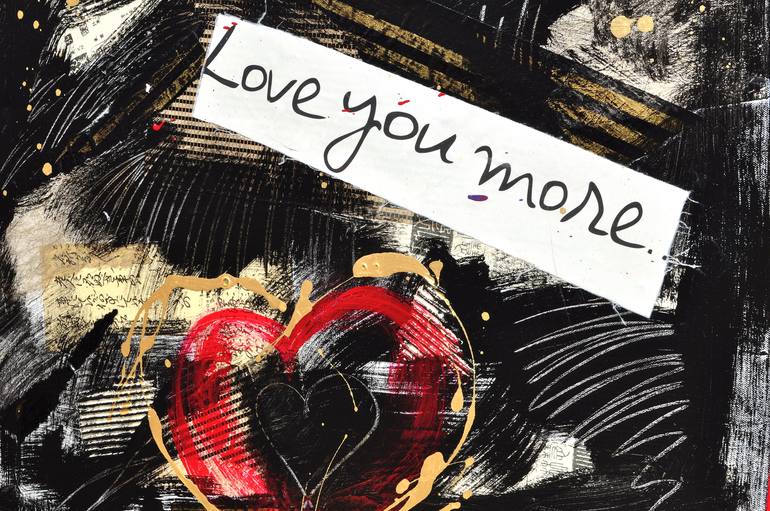 Original Abstract Love Painting by Susan Boerner