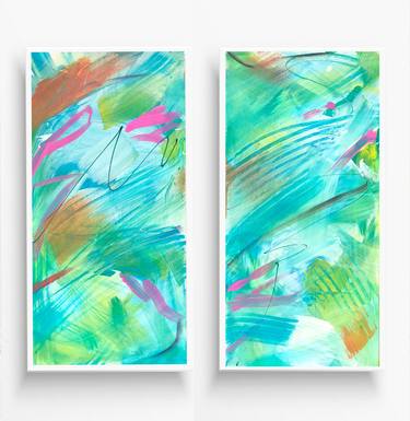 Original Abstract Paintings by Katarína Kalmanová