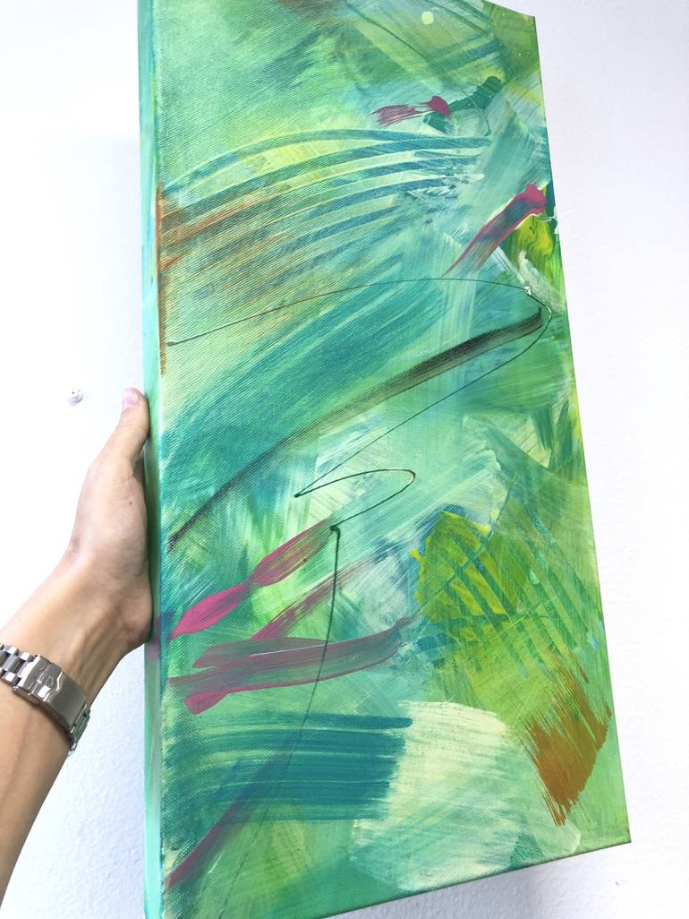 Original Abstract Painting by Katarína Kalmanová