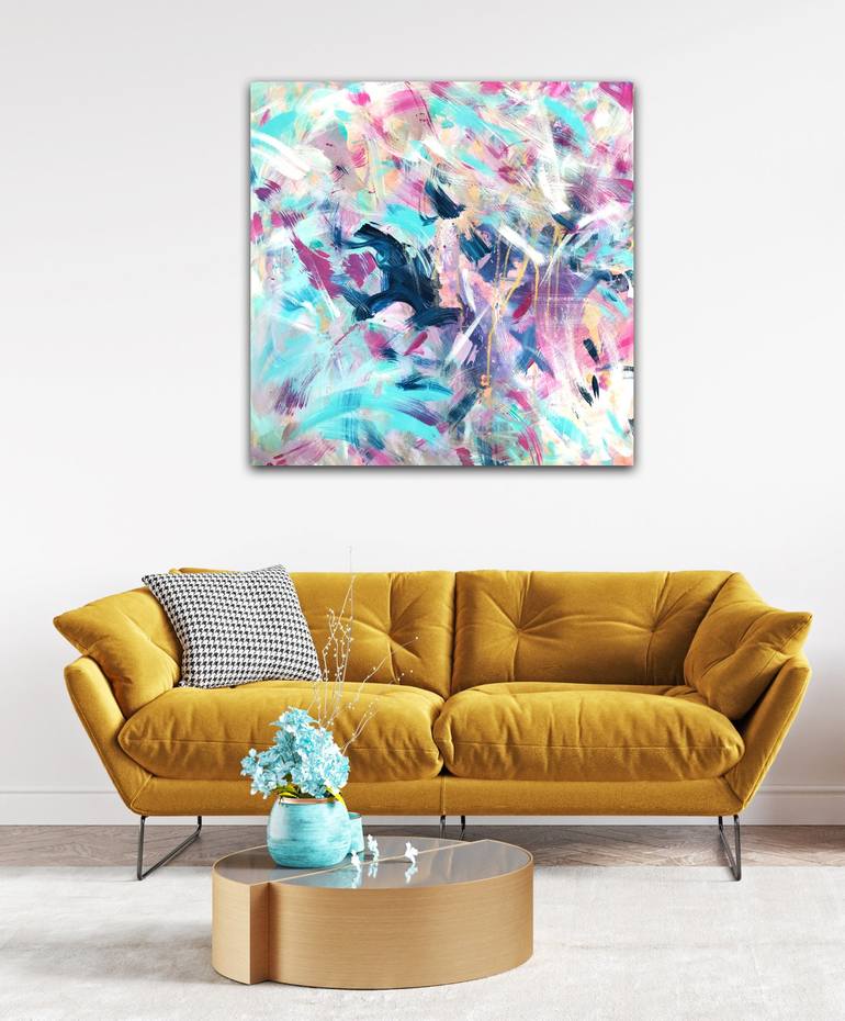 Original Abstract Painting by Katarína Kalmanová