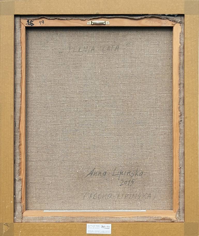 Original Contemporary Botanic Painting by Anna Fecko-LipińSka