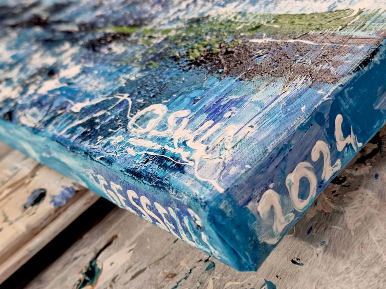 Original Impressionism Animal Painting by Oswin Gesselli