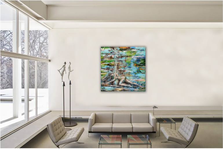 Original Contemporary Nature Painting by Oswin Gesselli