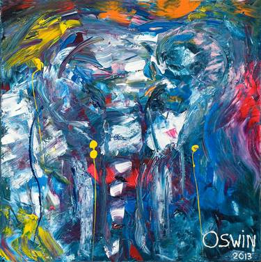 Original Animal Paintings by Oswin Gesselli