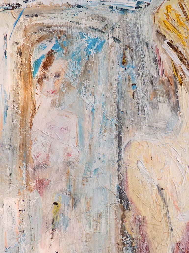 Original Nude Painting by Oswin Gesselli