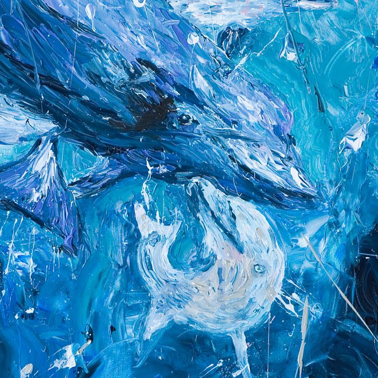 Original Figurative Animal Painting by Oswin Gesselli