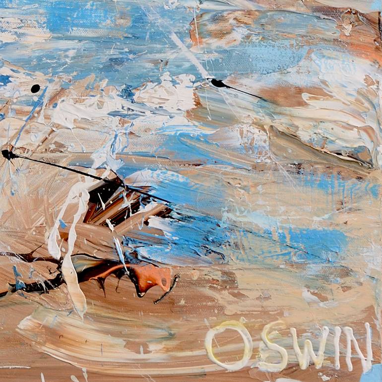 Original Figurative Nude Painting by Oswin Gesselli