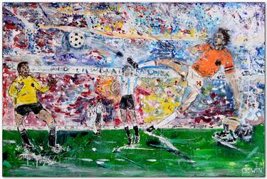 Football Painting Paintings Saatchi Art