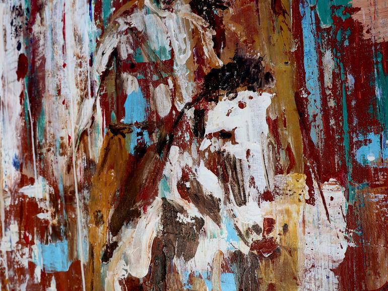 Original Figurative Abstract Painting by Oswin Gesselli