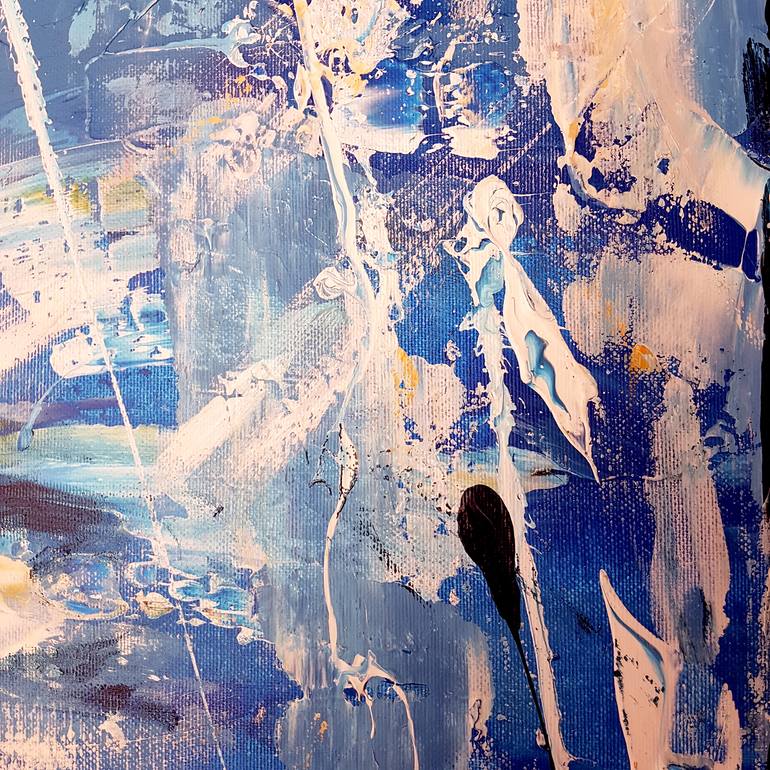 Original Expressionism Beach Painting by Oswin Gesselli