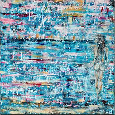 Original Expressionism Seascape Paintings by Oswin Gesselli