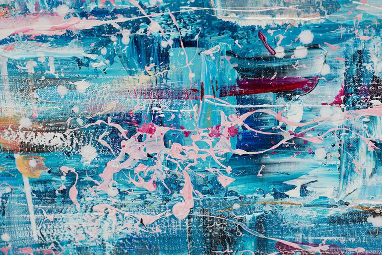 Original Expressionism Seascape Painting by Oswin Gesselli