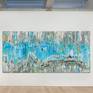 FREEDOM - Female nude & nature - 100 x 200 cm - Oswin Gesselli Painting