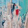 Detail FREEDOM - Female nude & nature - 100 x 200 cm - Oswin Gesselli Painting