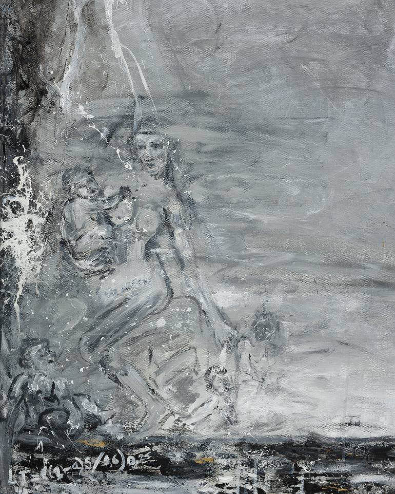Original Expressionism Landscape Painting by Oswin Gesselli