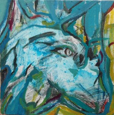 Original Expressionism Animal Paintings by Mishelle Ramos De Los Santos