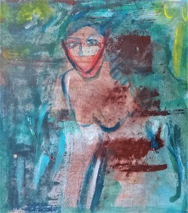 Original Women Paintings by Mishelle Ramos De Los Santos