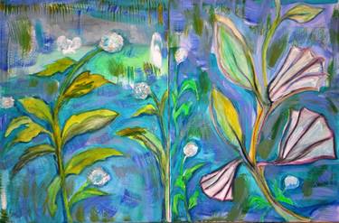 Original Botanic Paintings by Mishelle Ramos De Los Santos