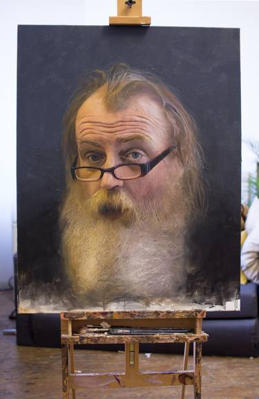 Original Fine Art People Paintings by Michael Sydney Moore