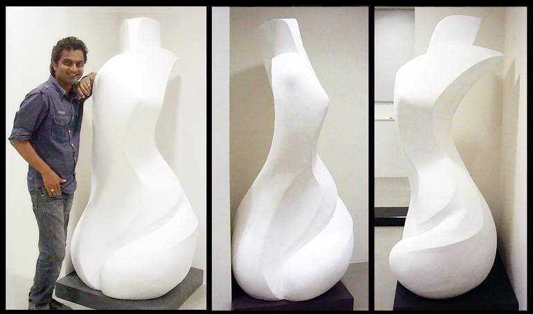 Original Abstract Sculpture by Hemant Sonawane