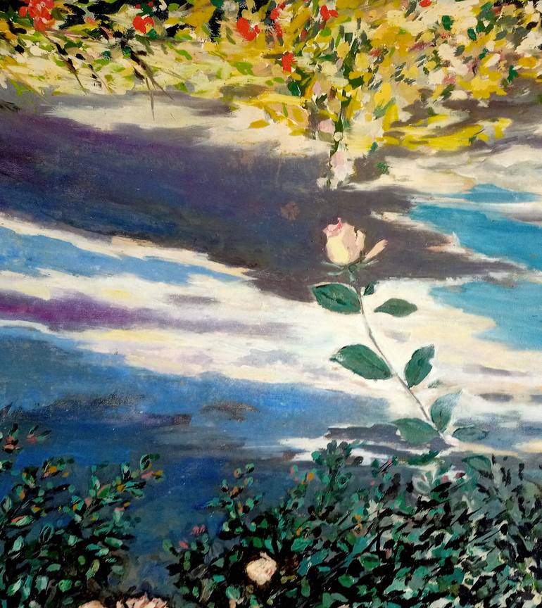 Original Landscape Painting by Anna Kefaloyianni