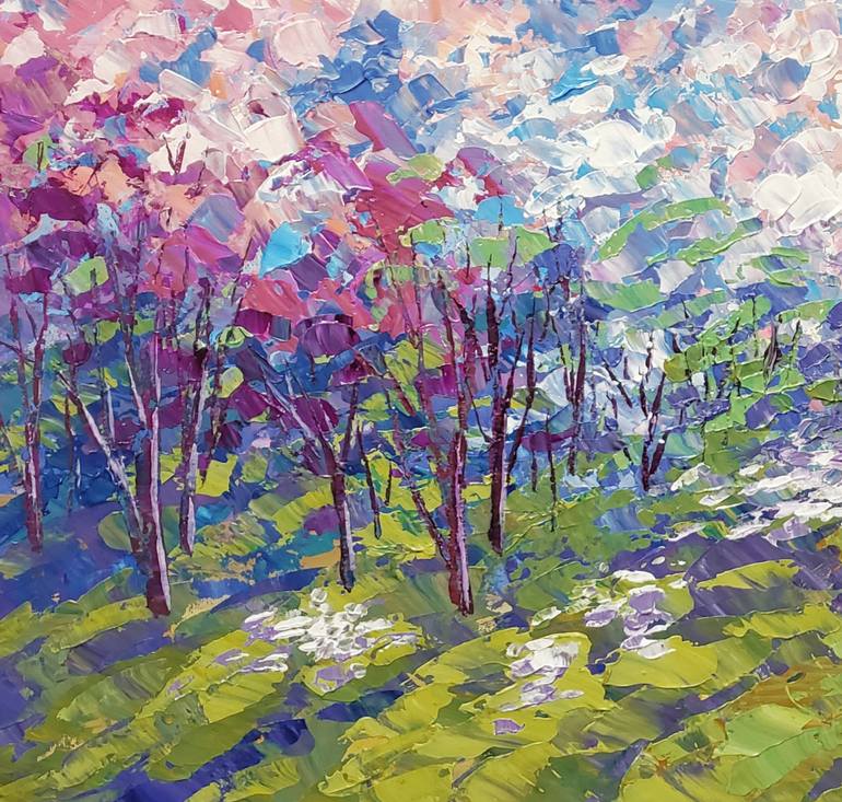 Original Contemporary Landscape Painting by Tatiana Iliina