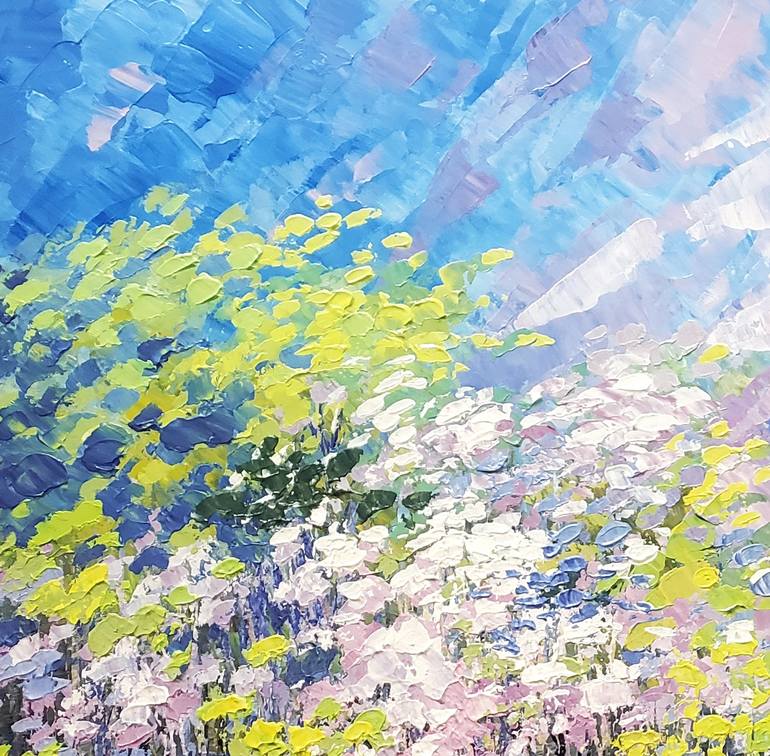 Original Impressionism Landscape Painting by Tatiana Iliina