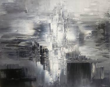 Original Abstract Expressionism Abstract Paintings by Tatiana Iliina