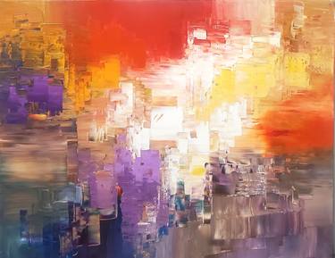 Original Abstract Expressionism Abstract Paintings by Tatiana Iliina