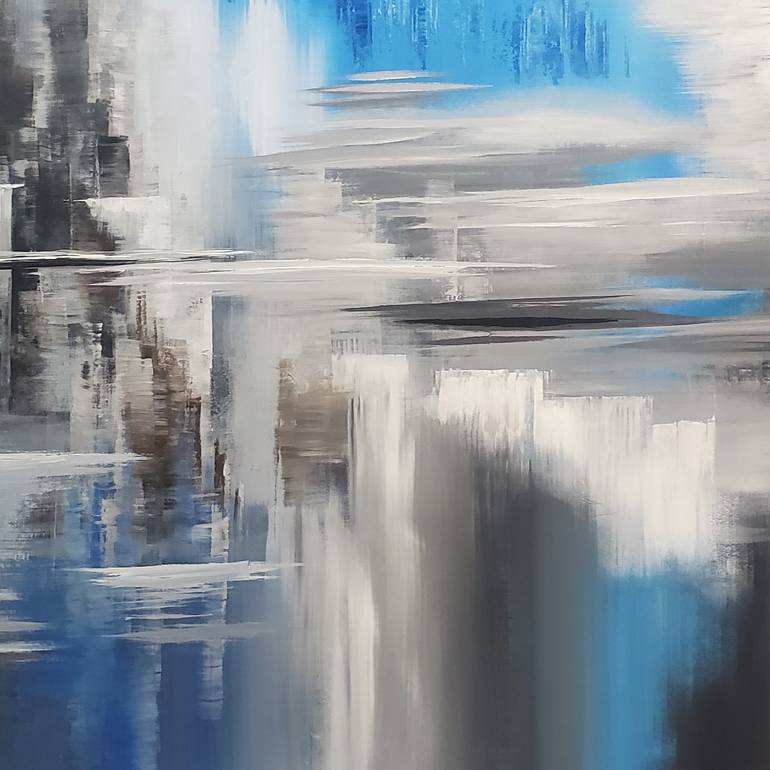 Original Abstract Expressionism Abstract Painting by Tatiana Iliina