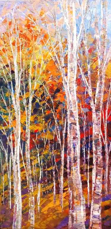 Original Impressionism Landscape Paintings by Tatiana Iliina
