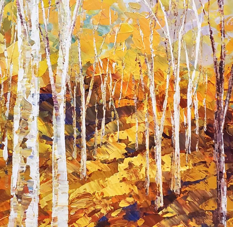 Original Impressionism Landscape Painting by Tatiana Iliina