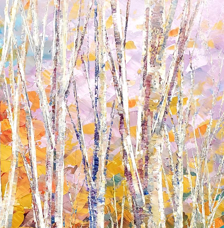 Original Impressionism Landscape Painting by Tatiana Iliina